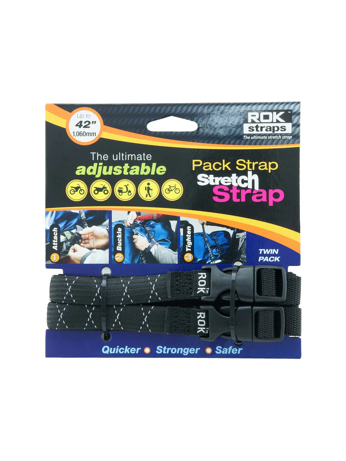 ROK Straps Pack M ; 16mm lashing straps - Eastbound