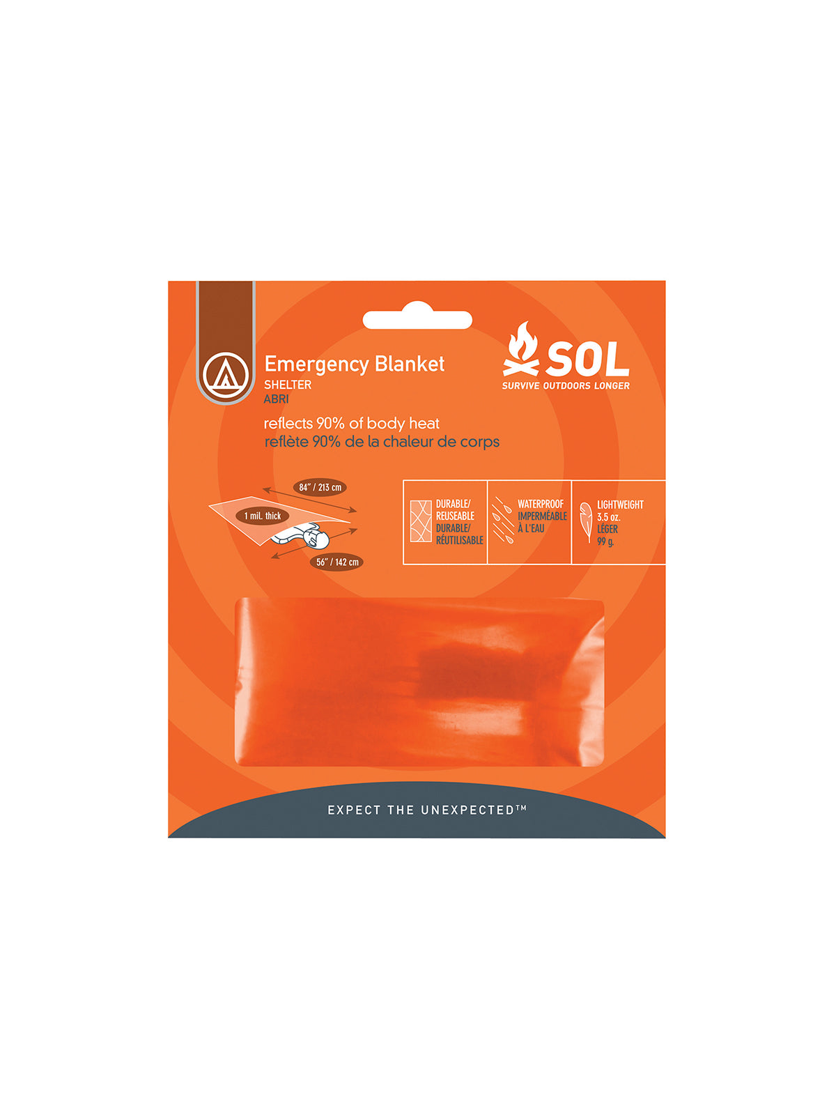 Sol heavy discount duty emergency blanket