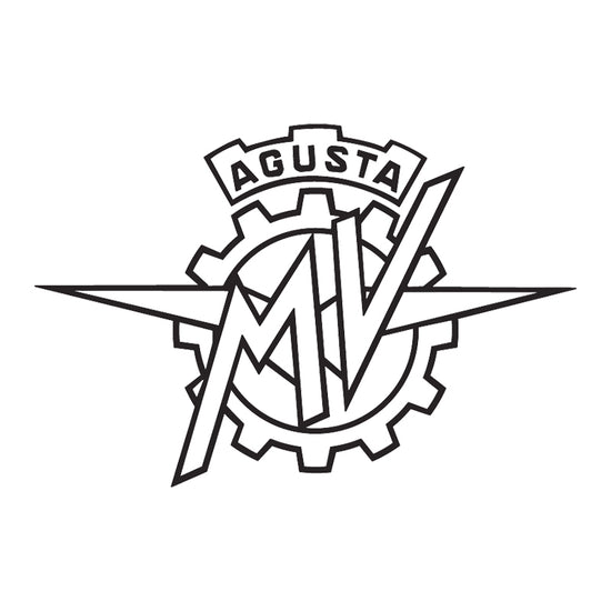 mv agusta black and white logo