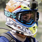 Kriega Hands-free Kit on helmet