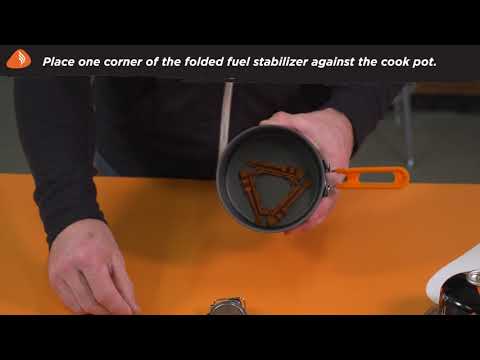 how to pack your Jetboil STASH Cooking System